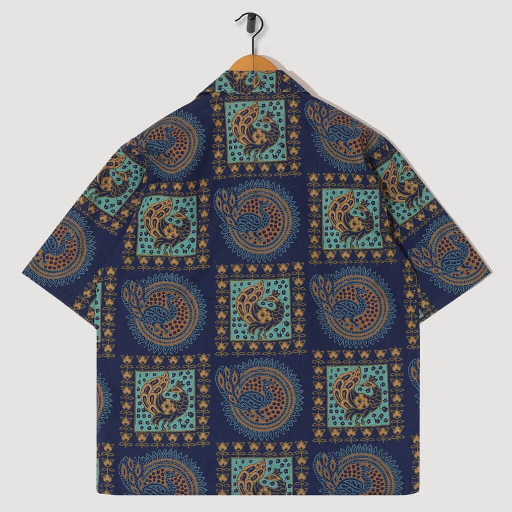 Cabana Shirt - Blue Batik