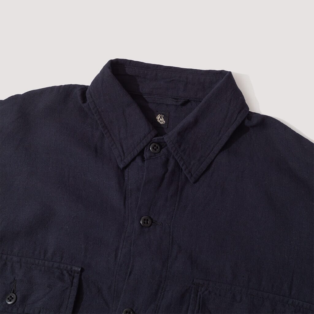 Field Shirt Jacket - Navy | Kaptain Sunshine | Peggs & son.