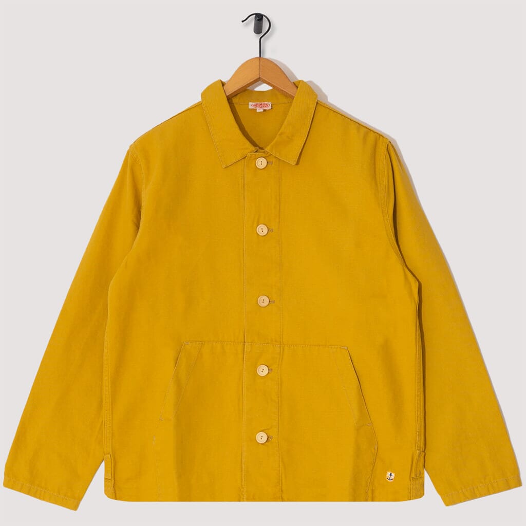 Fishermans Jacket - Beehive Yellow | Armor Lux | Peggs & son.