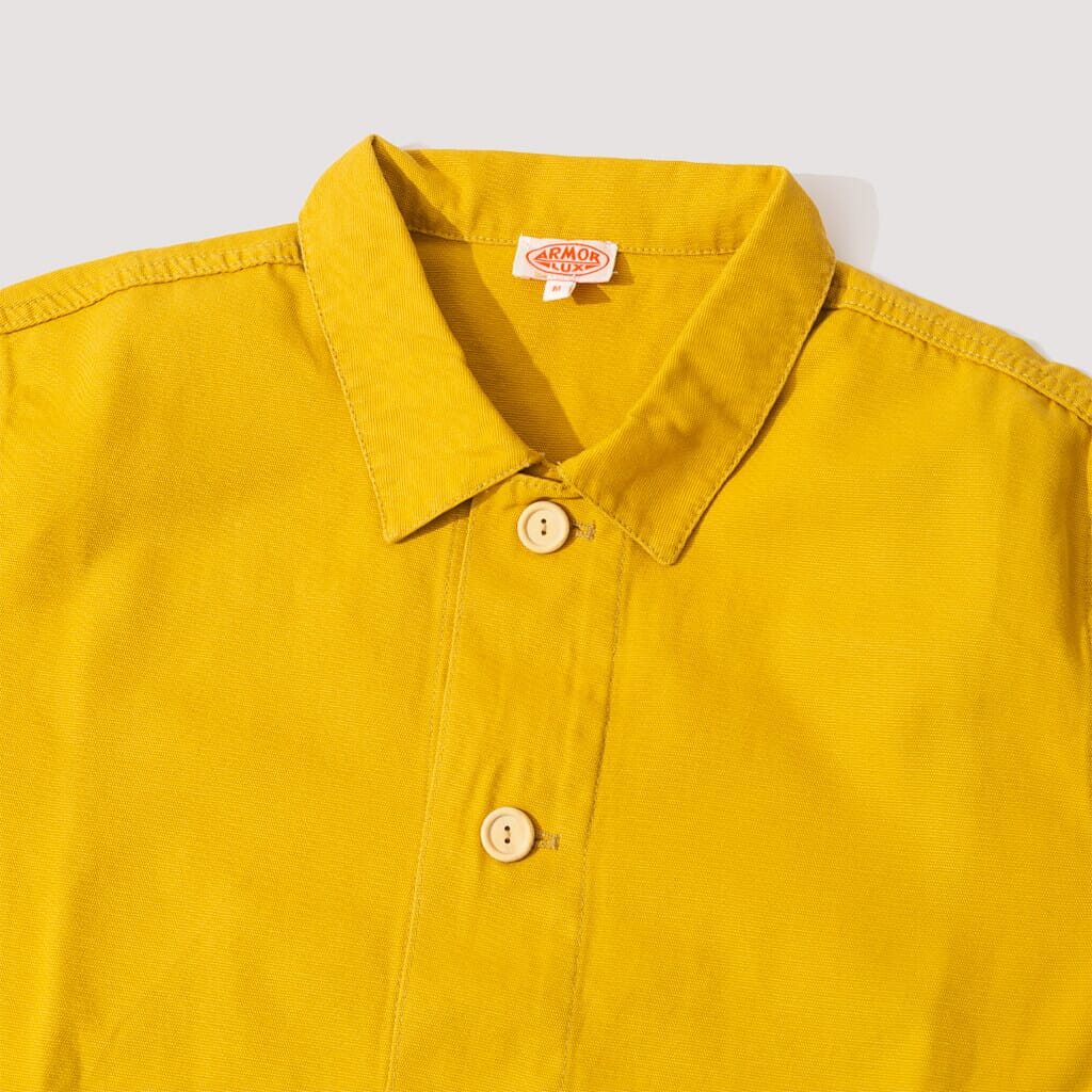 Fishermans Jacket - Beehive Yellow | Armor Lux | Peggs & son.