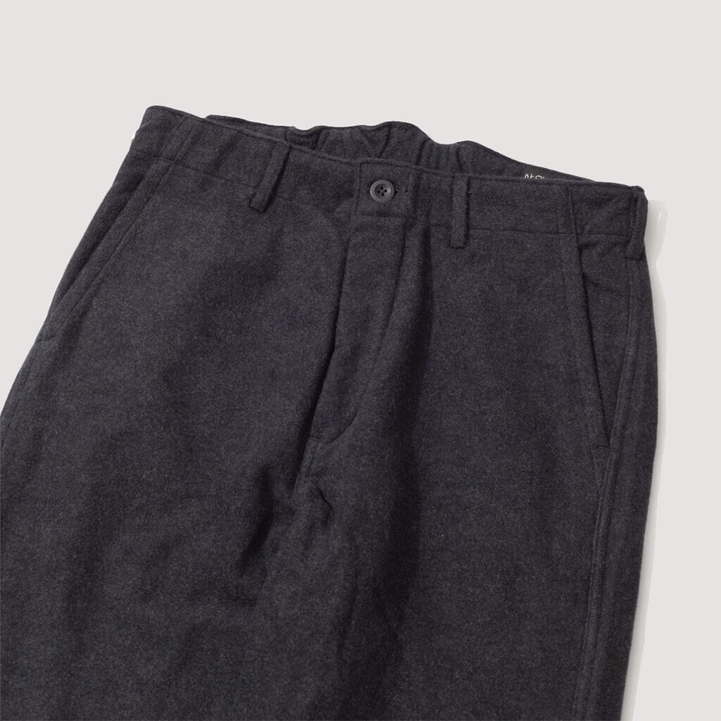 French Work Pant - Grey Wool | OrSlow | Peggs & son.