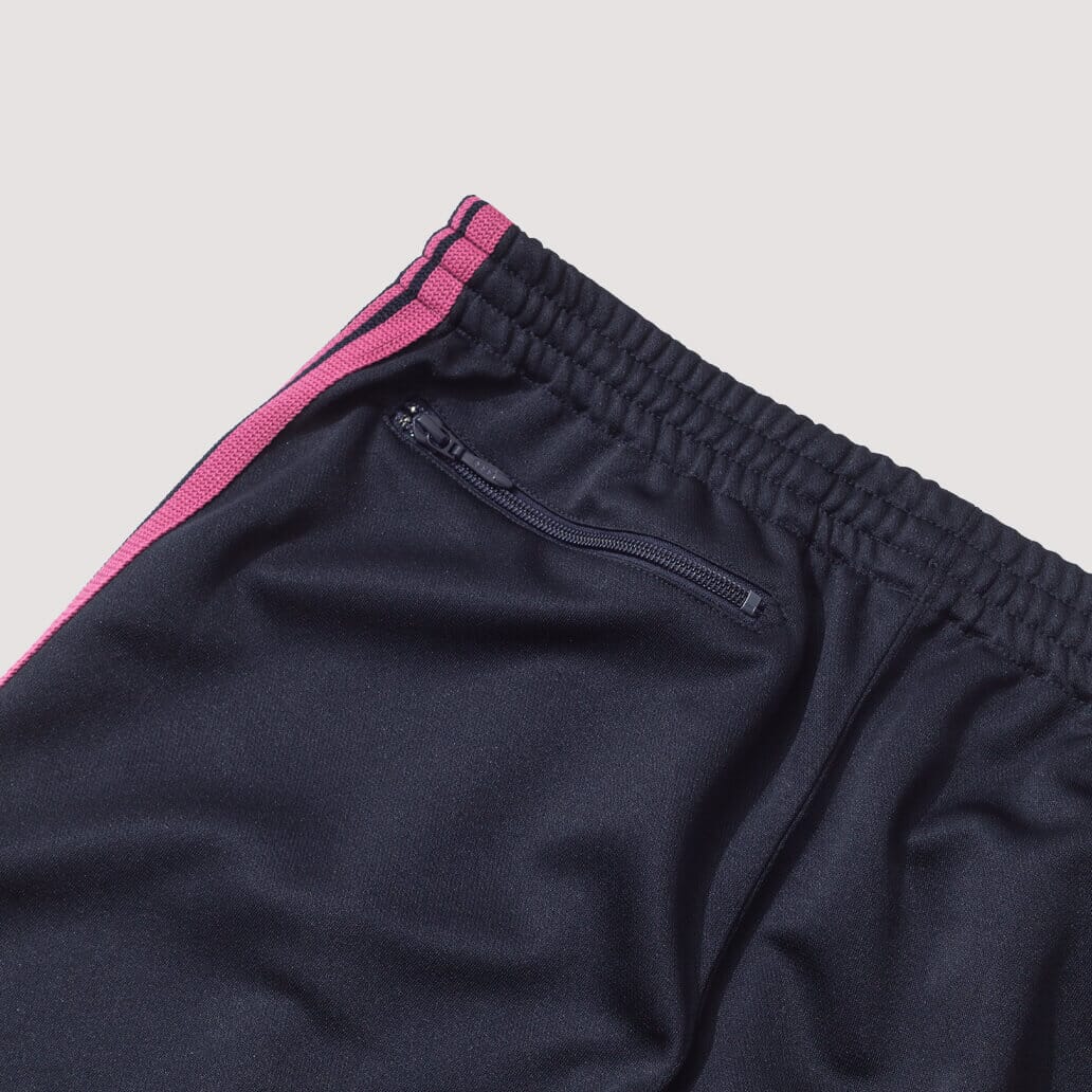 Narrow Track Pant Poly Smooth - Navy| Needles| Peggs  son.