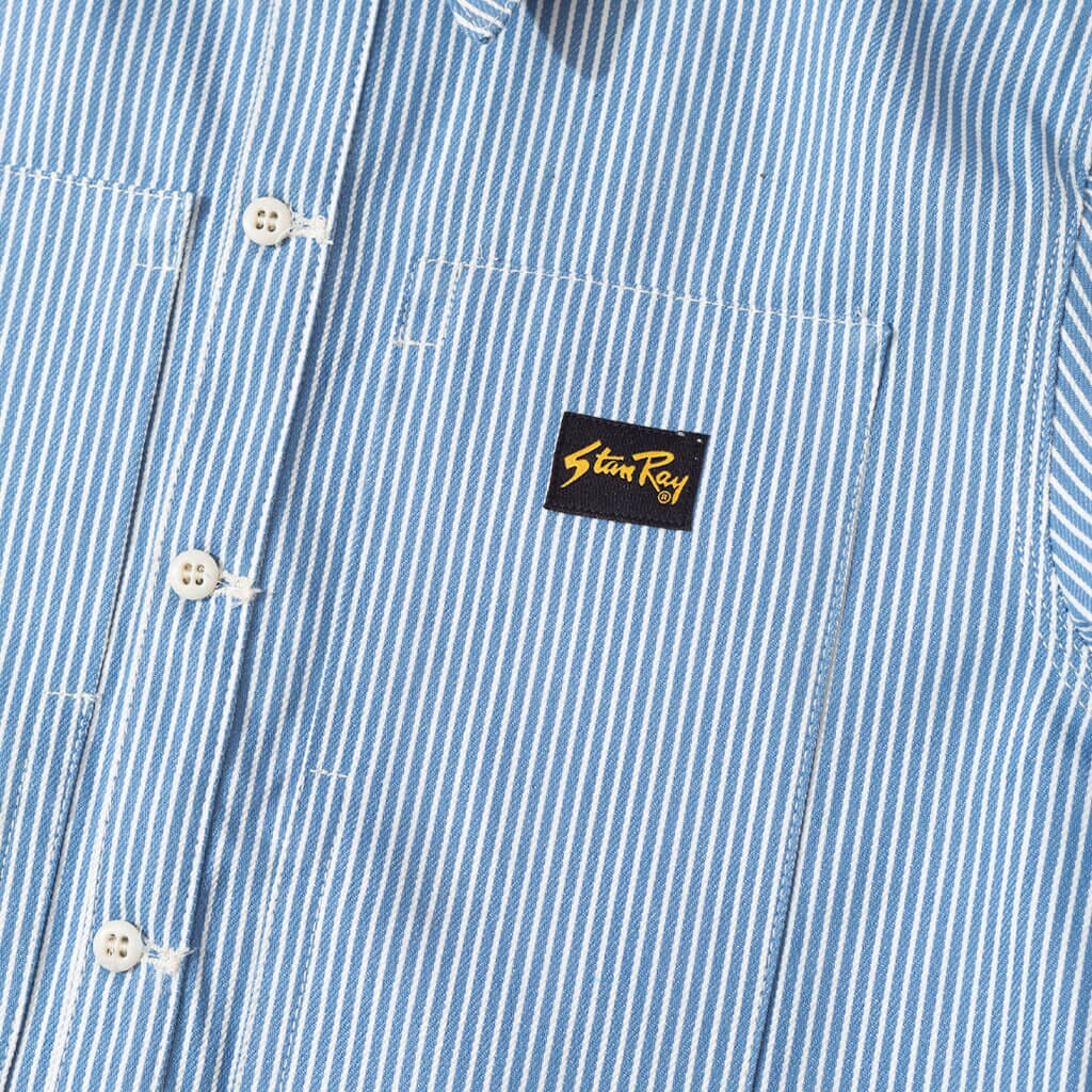Prison Shirt - Blue Hickory | Stan Ray | Peggs & son.
