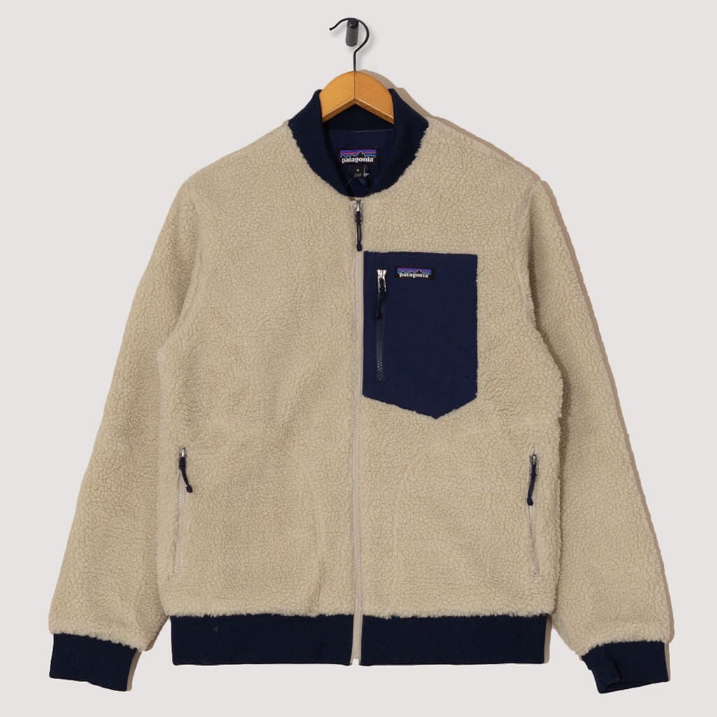 Profit røre ved Wade Retro X Bomber Jacket - Pelican | Patagonia | Peggs & son.