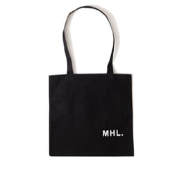 Shopper Bag - Black| MHL By Margaret Howell | Peggs & son.