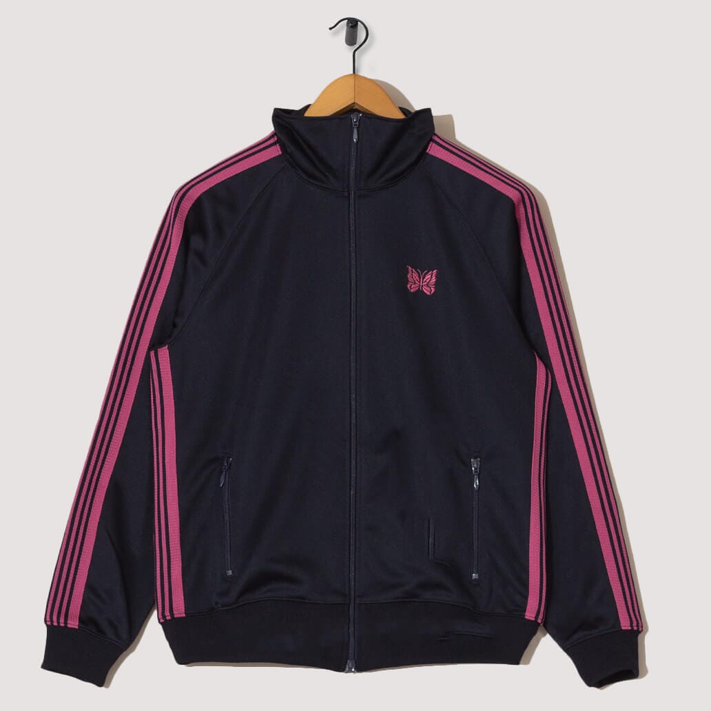Track Jacket Poly Smooth - Navy| Needles| Peggs & son.